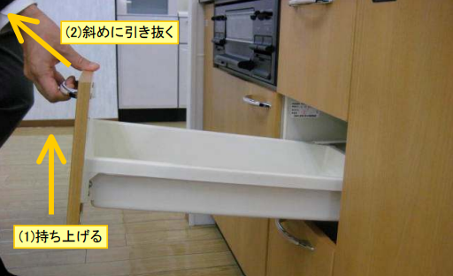 引き出しの外し方を教えてください。 - よくあるご質問 ❘ タカラ
